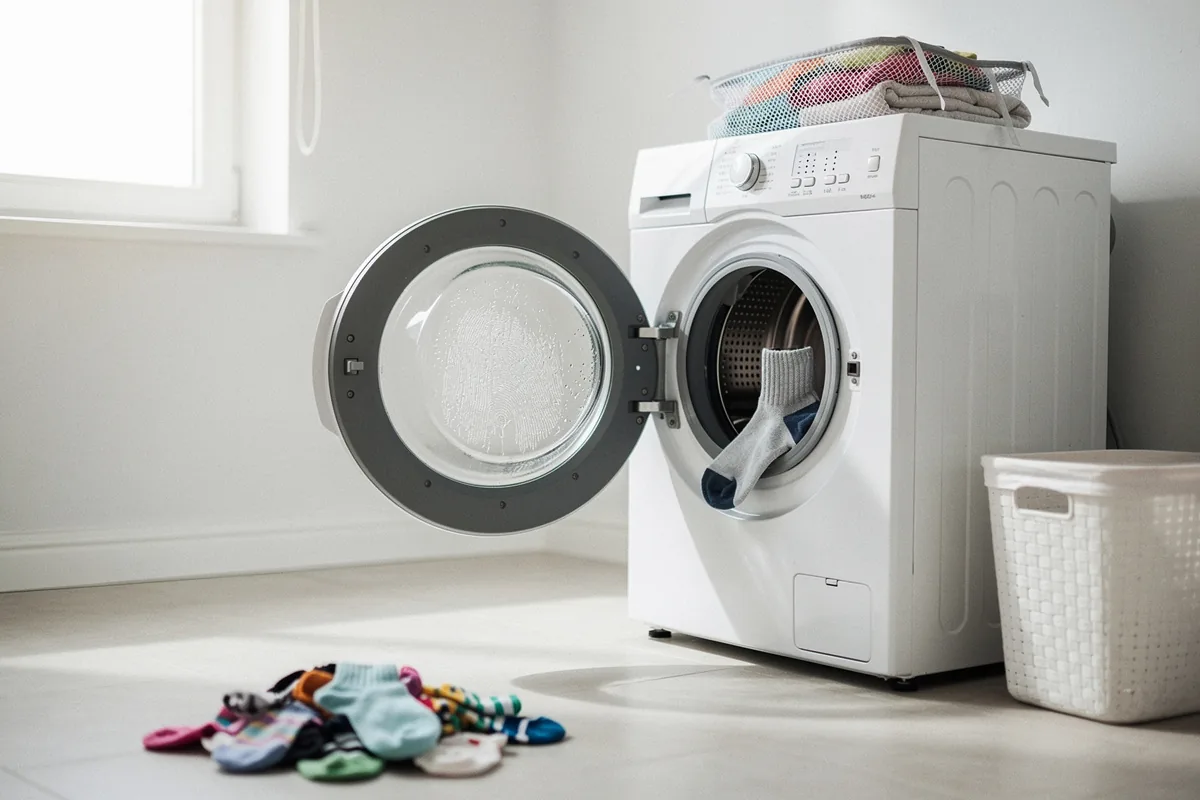 Mijn wasmachine ‘slikt’ sokken: eindelijk weet ik waar ze blijven