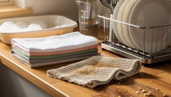 Waarom oude theedoeken beter drogen dan nieuwe, volgens de wetenschap