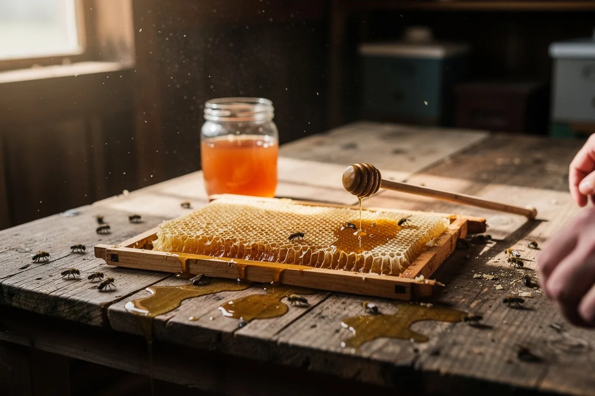 Waarschuwing: PFOS hoopt zich op in honing en bedreigt de overleving van bijen