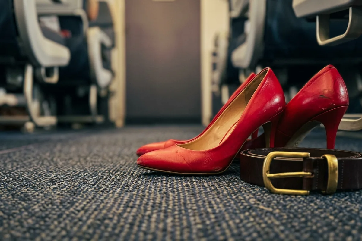 Draag dit NOOIT in het vliegtuig: De verborgen kledingfouten die stewards je niet vertellen