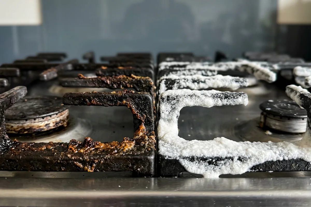 Stop met schrobben: de verborgen fout bij het schoonmaken van je gasfornuis die fabrikanten verzwijgen