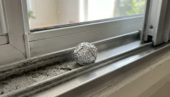 Waarom steeds meer mensen aluminiumfolie gebruiken om raamrails schoon te maken